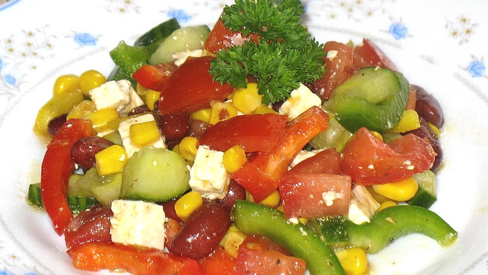 Bunter Salat Von Andelian Chefkoch 