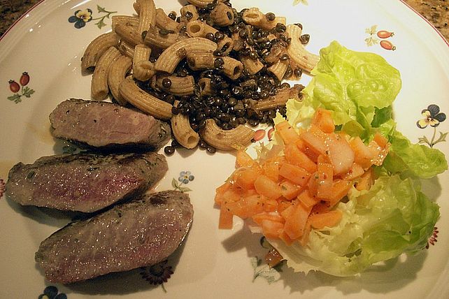 Balsamico - Linsen mit Pasta von blulichblau| Chefkoch