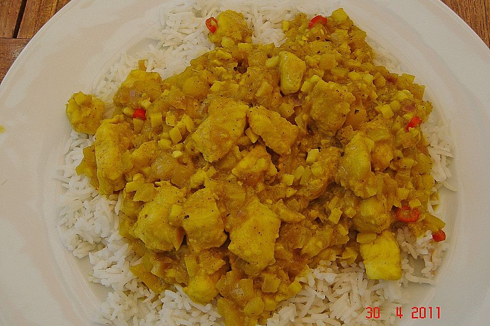 Fisch - Curry