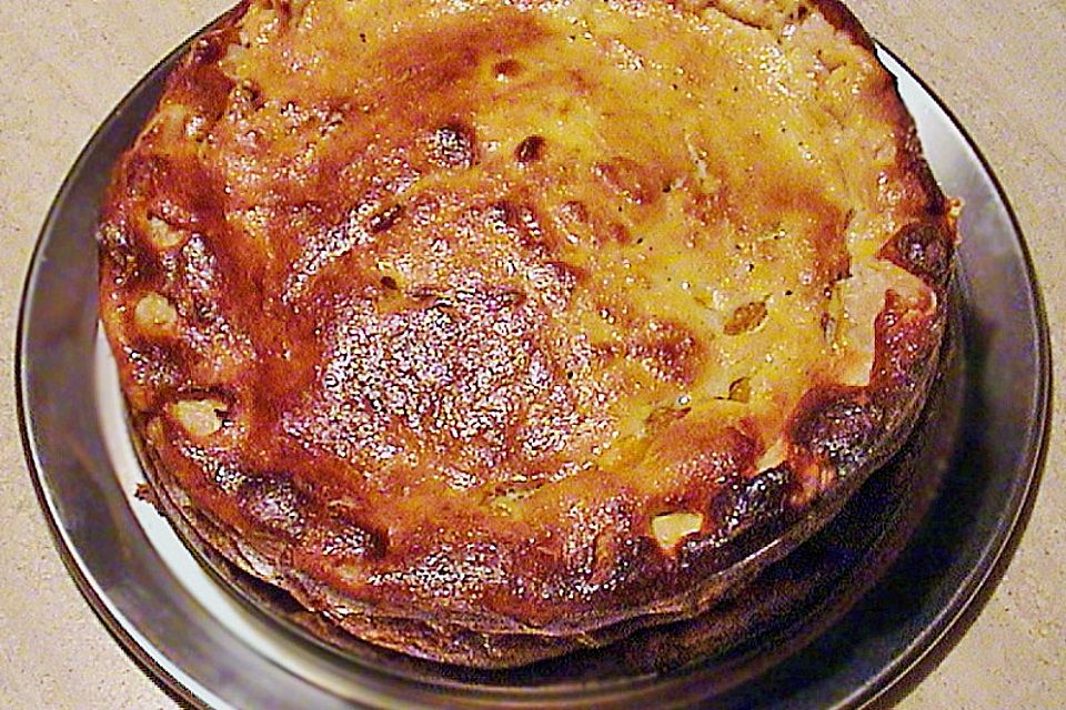 Litschi - Käsekuchen ohne Boden Litschi - Käsekuchen ohne Boden