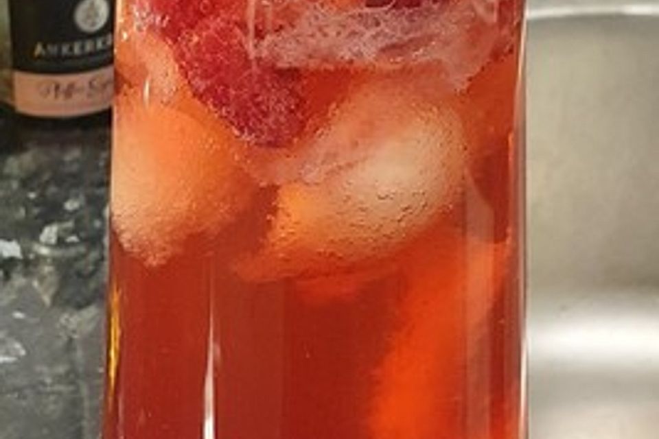Himbeer-Melonen-Bowle alkoholfrei