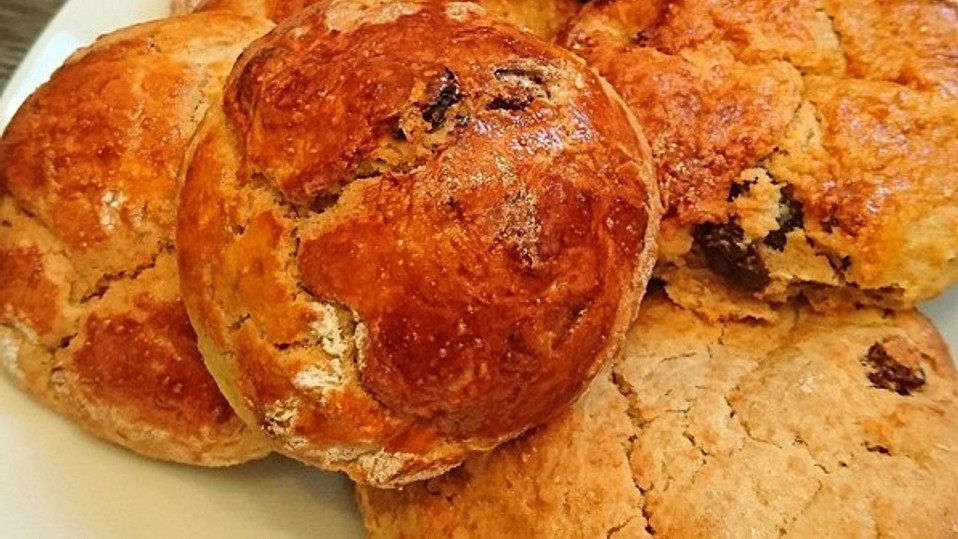 Dinkel - Rosinenbrötchen