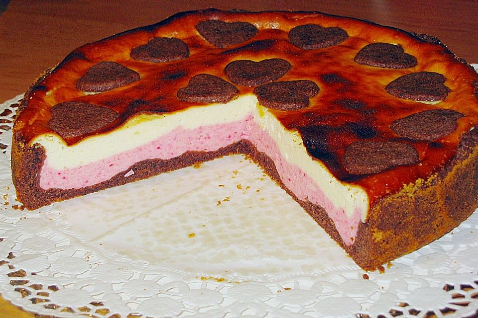 Pfirsich - Melba - Kuchen