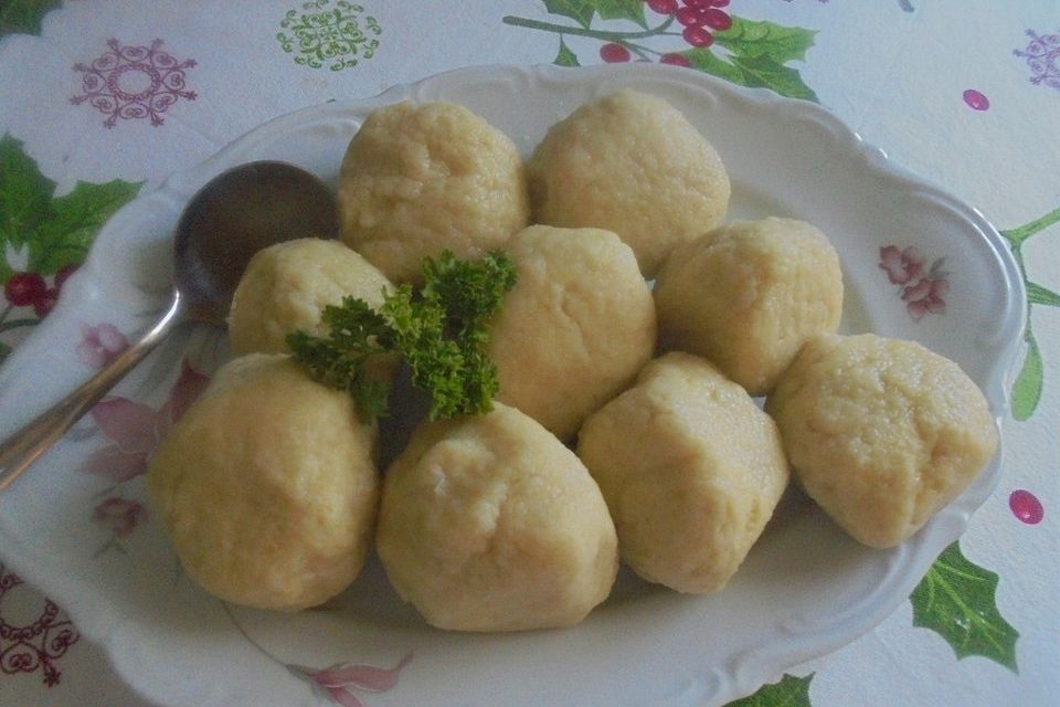 Böhmische Kartoffelknödel