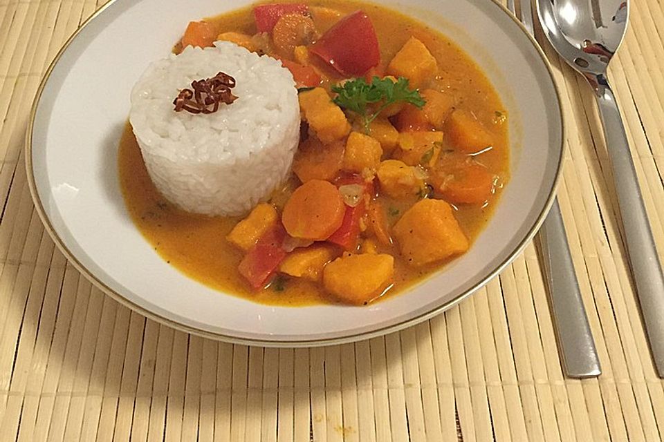 Gemüse - Kokos - Curry