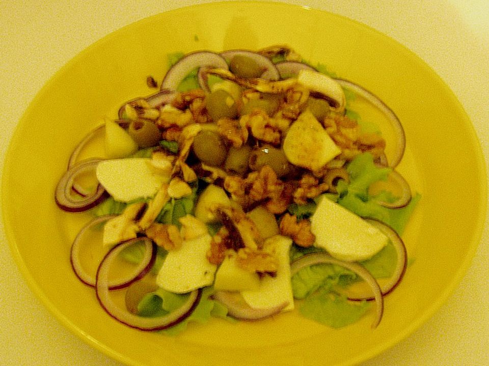 Lachs - Birnen - Walnuss - Salat von Steffi_06| Chefkoch