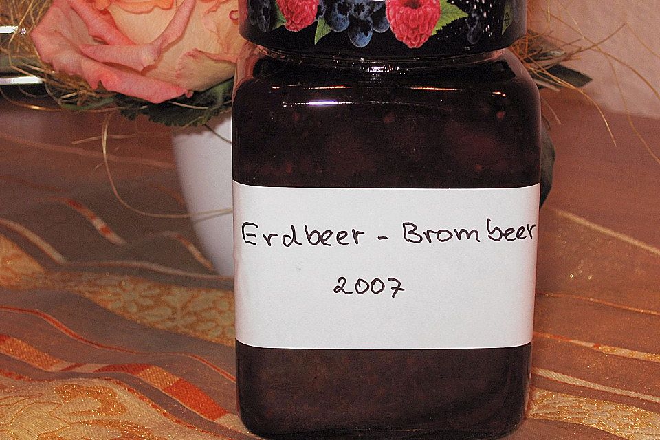 Erdbeer - Brombeer - Marmelade