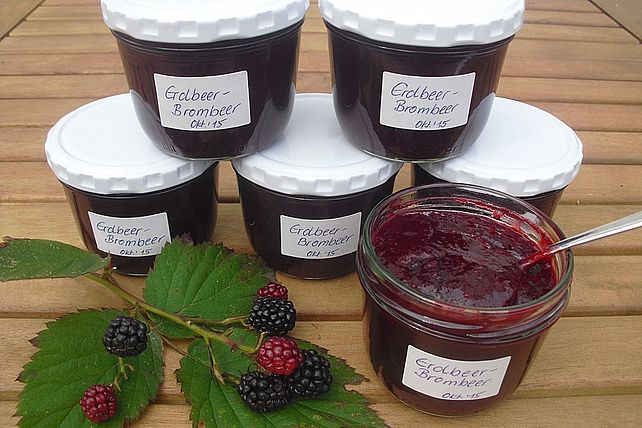 Erdbeer - Brombeer - Marmelade von feuermohn| Chefkoch