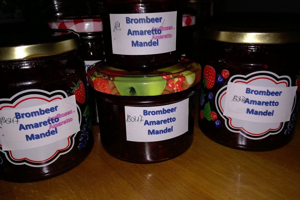 Brombeer - Mandel - Amaretto - Marmelade