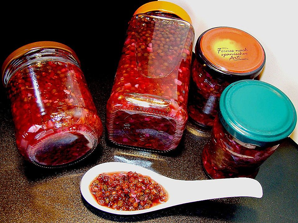 Kapern aus grünen Holunderbeeren von Kräuterjule| Chefkoch