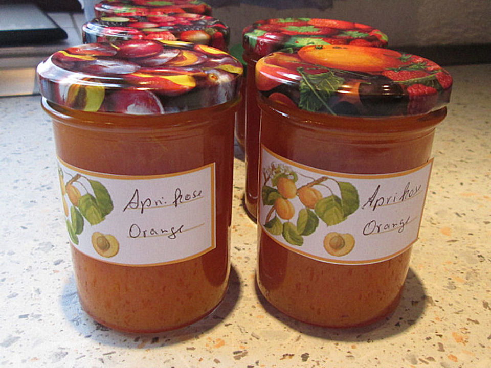 Aprikosen - Orangen- Konfitüre von baerbelchen| Chefkoch