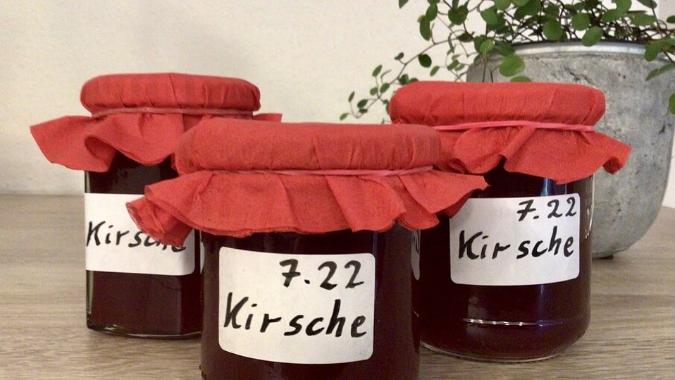 Kirschmarmelade mit Amaretto von tasmia Kirschmarmelade mit Amaretto von tasmia