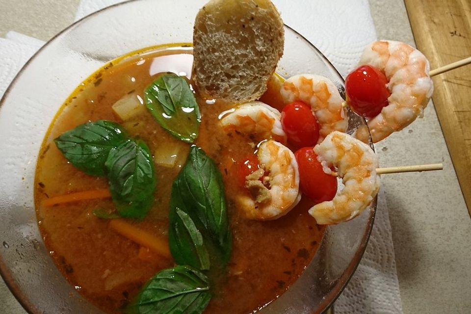 Mediterrane Fischsuppe