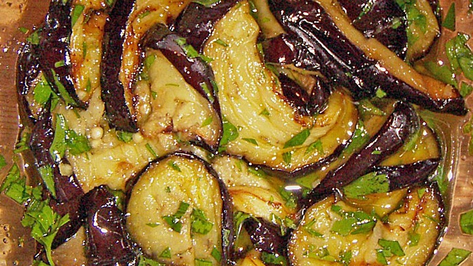 Marinierte Auberginen von Rosmarin