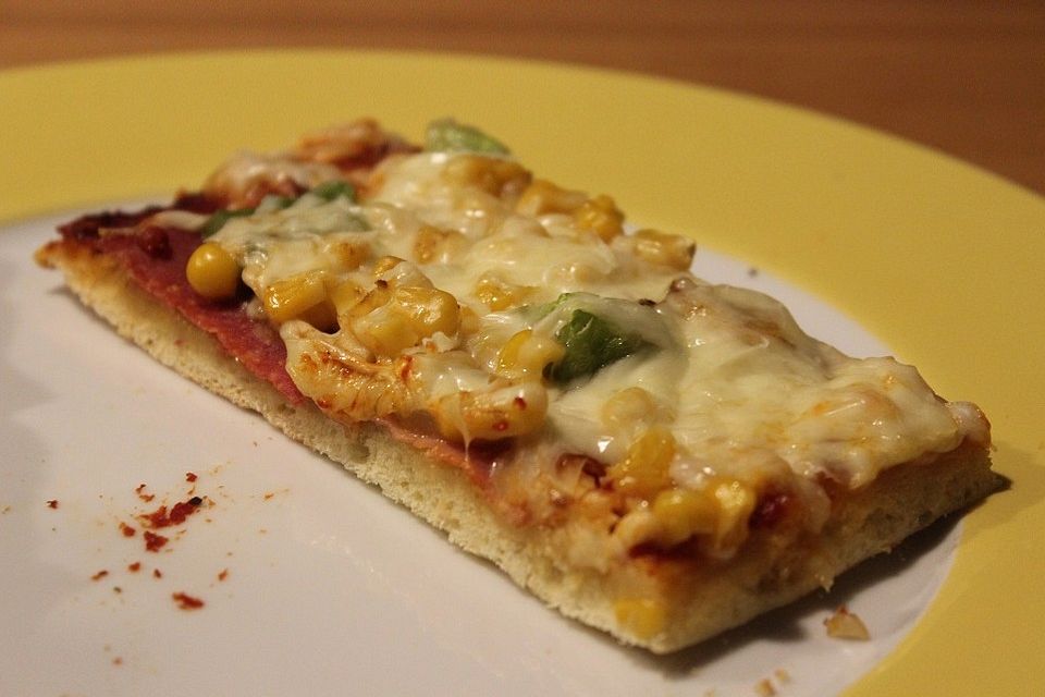 Quark - Öl - Teig für Pizza