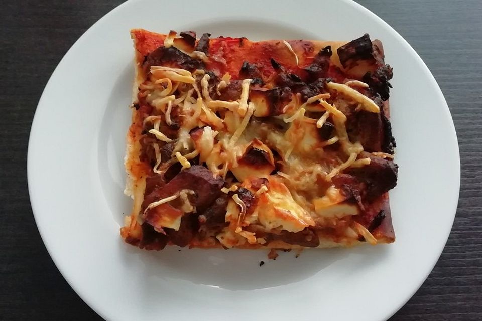 Quark - Öl - Teig für Pizza