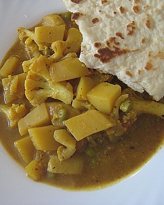 Kartoffel - Blumenkohl - Curry