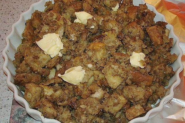 Brotfüllung mit Apfel und Maronen von schleifhexe| Chefkoch