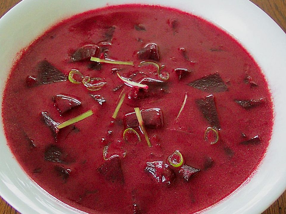 Rote Bete-Kokos-Suppe von blulichblau| Chefkoch