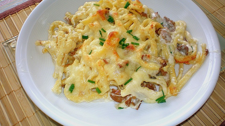 Spätzle - Gratin mit Pifferlingen von *Kristina* Spätzle - Gratin mit Pifferlingen von *Kristina*