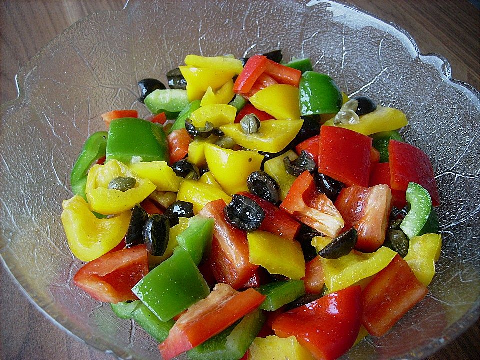 Paprikasalat von angie2007| Chefkoch Paprikasalat von angie2007| Chefkoch