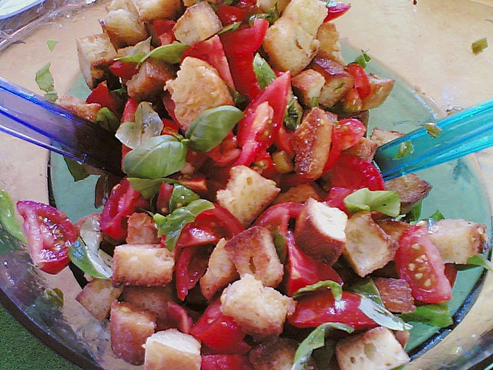Italienischer Tomaten - Brot - Salat von bernaugirl| Chefkoch