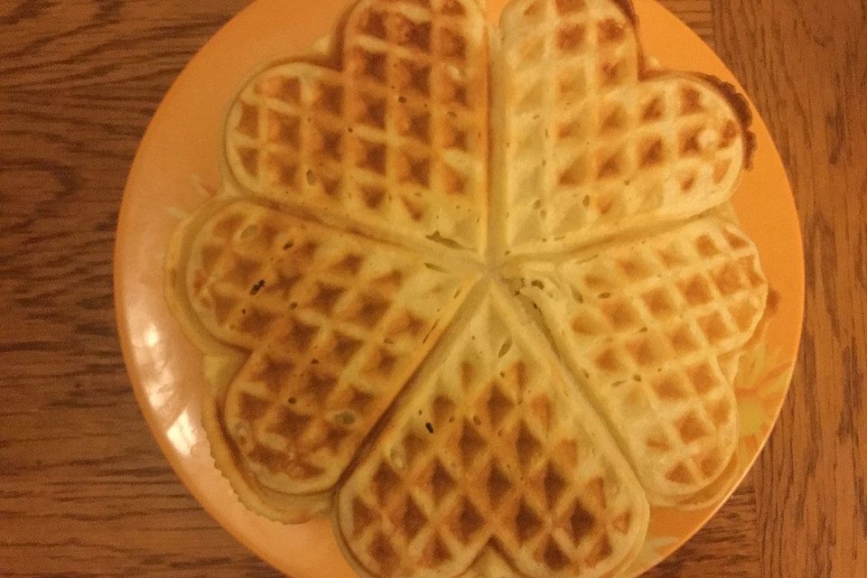 Knusprige Waffeln