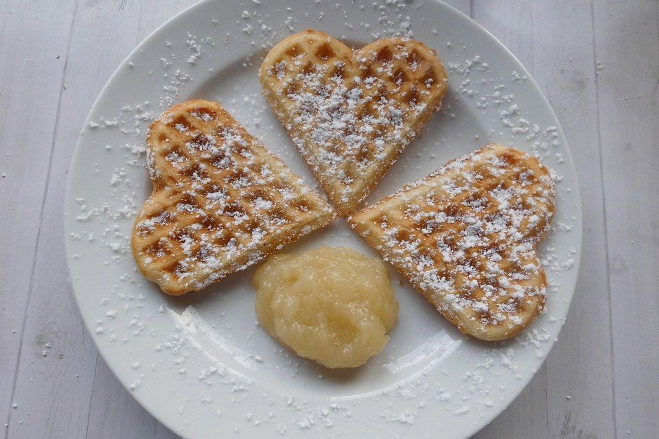 Knusprige Waffeln