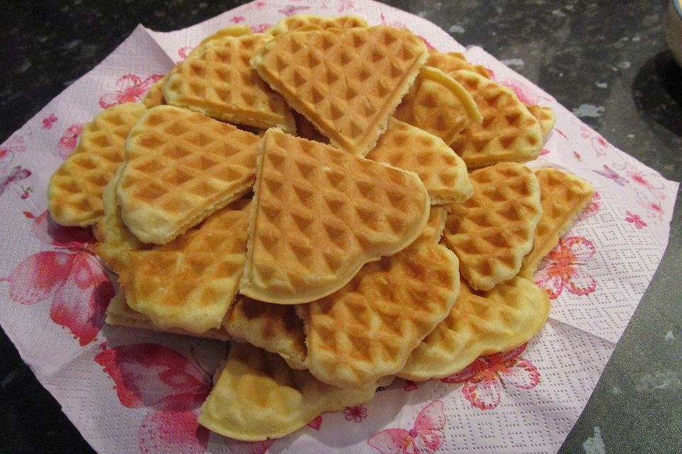 Knusprige Waffeln