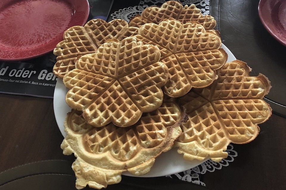 Knusprige Waffeln