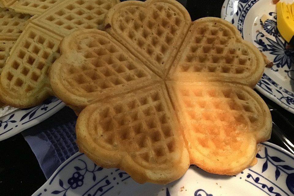 Knusprige Waffeln