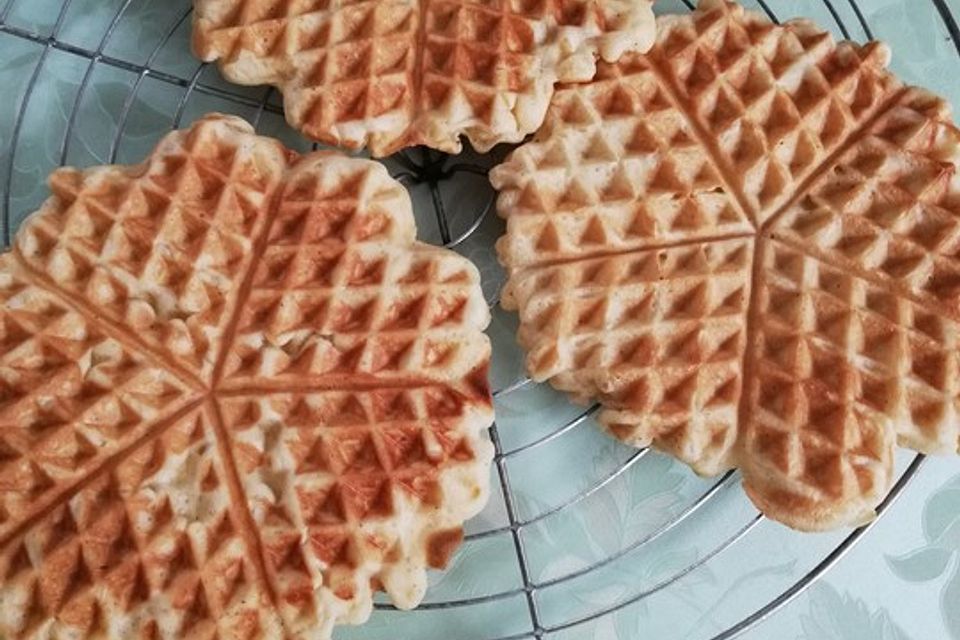 Knusprige Waffeln