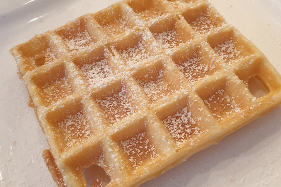 Knusprige Waffeln