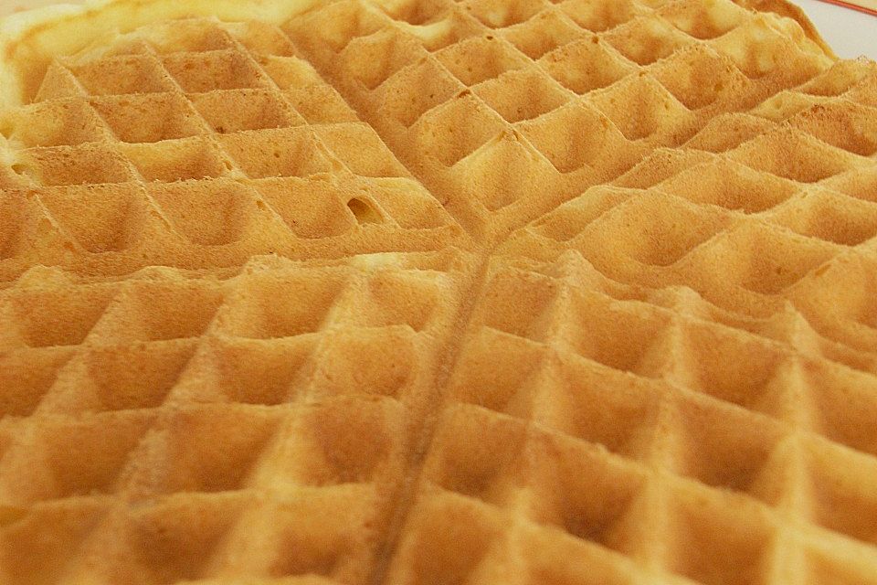 Knusprige Waffeln