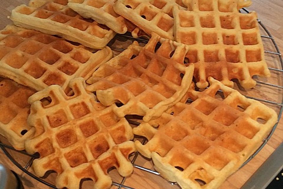 Knusprige Waffeln