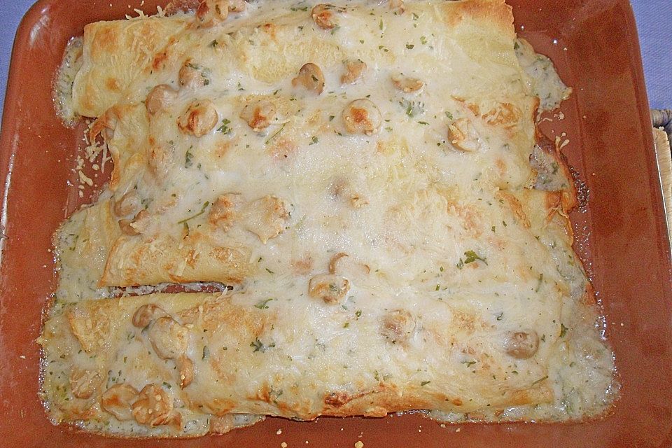 Pfannkuchenauflauf  ''Cordon bleu''