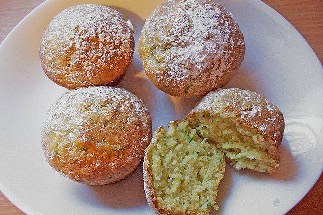 Zucchini Muffins mit saurer Sahne| Chefkoch