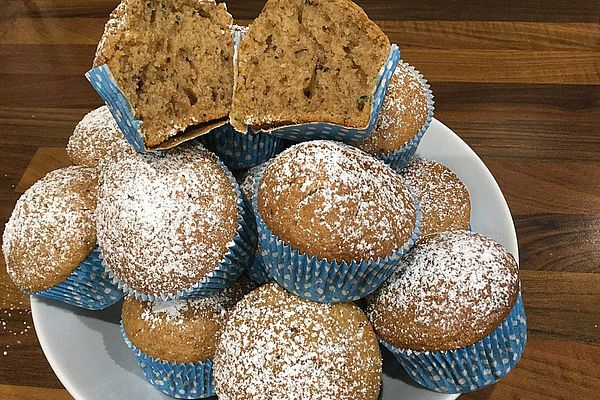 Zucchini Muffins mit saurer Sahne | Chefkoch