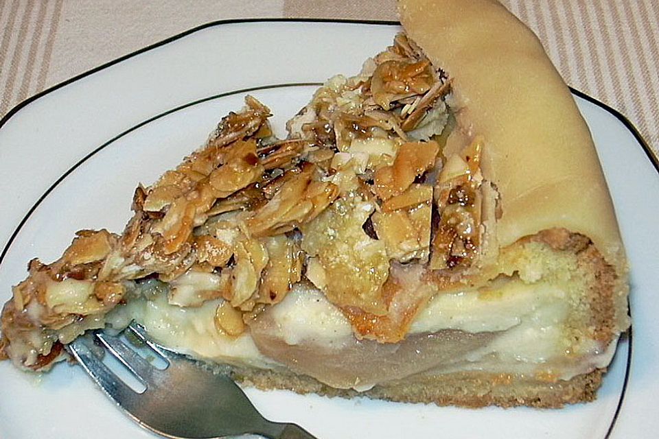 Bratapfelkuchen mit Zimt-Marzipan