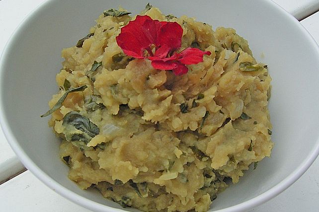 Stampfkartoffeln mit Löwenzahn von M4162| Chefkoch Stampfkartoffeln mit Löwenzahn von M4162| Chefkoch