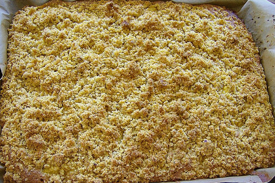 Ananaskuchen mit Streusel