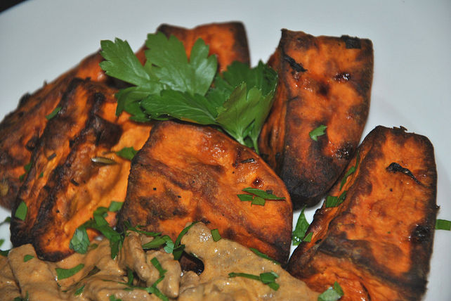 Süßkartoffeln aus dem Backofen| Chefkoch