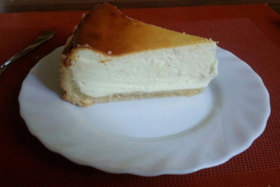 Vanilliger Käsekuchen