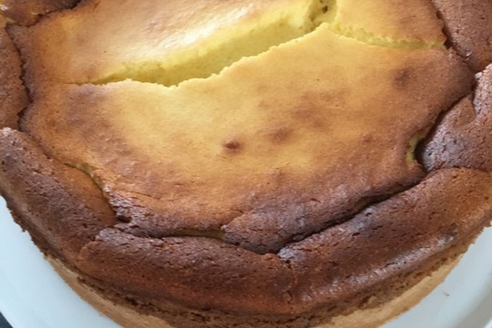 Vanilliger Käsekuchen