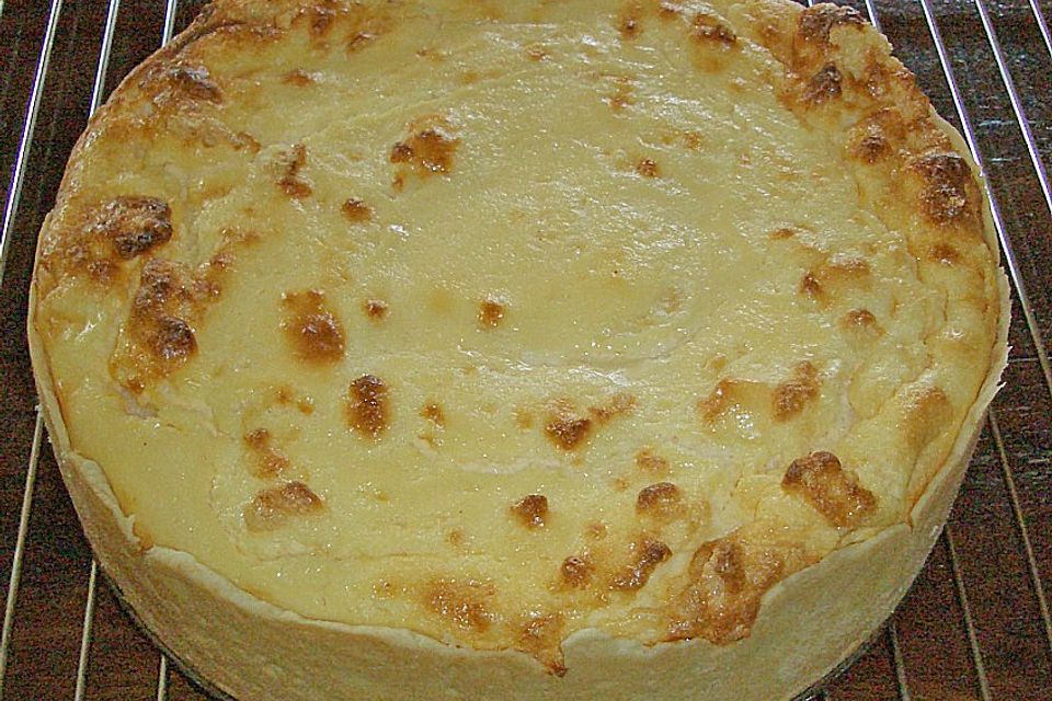 Vanilliger Käsekuchen