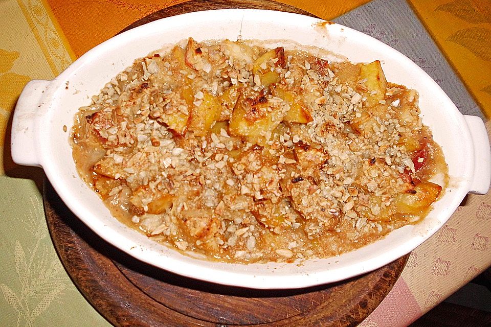 Kartoffel - Sellerie - Apfel - Gratin