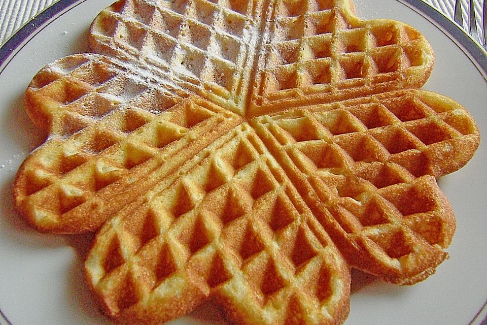 Reginas knusprige Waffeln