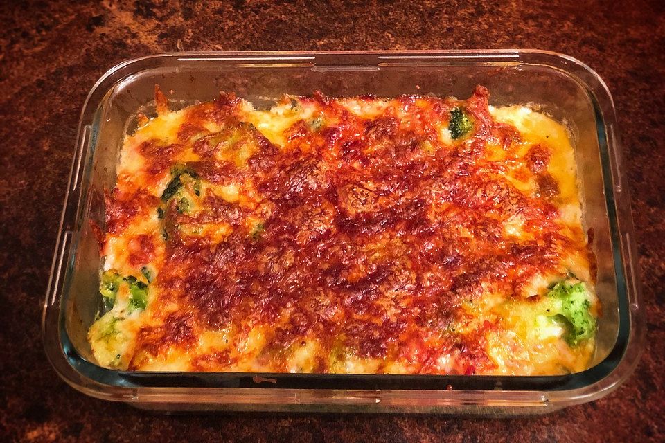 Brokkoli Blumenkohl Gratin