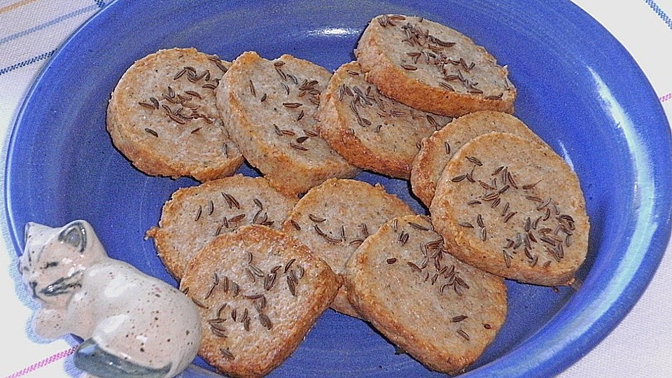 Französische Kümmelplätzchen, pikant-image