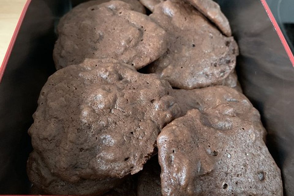 Chewy Chocolate Creamcheese Cookies